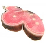 Rhodochrosite Gemstone Sterling Silver Pendant 02